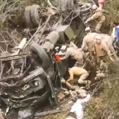 Cómo fue el trágico vuelco camión del Ejercito Argentino donde murieron al menos cuatro personas