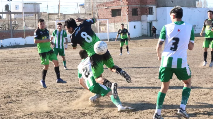 La goleada de Camioneros ante Estrella norte retrasó el festejo de Olimpia en Caleta Olivia