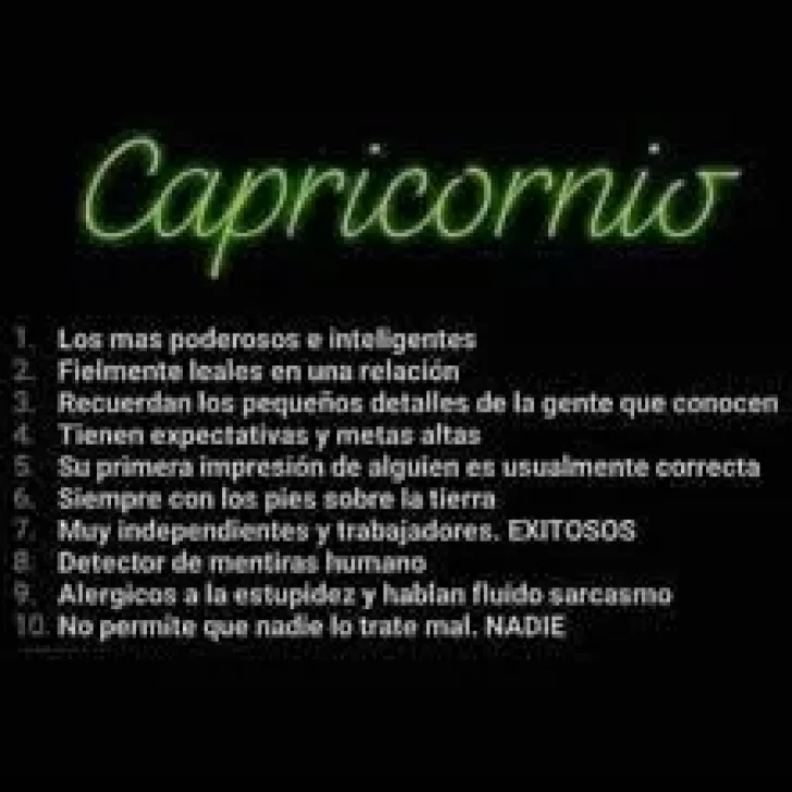 Horóscopo semanal para Capricornio del 5 al 11 de julio