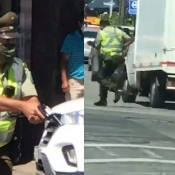 Liberaron al carabinero que mató al artista callejero en Chile