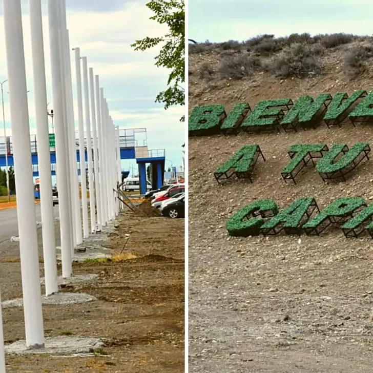 “Bienvenido a tu capital”: Río Gallegos tendrá las banderas de las localidades de Santa Cruz en su entrada principal “Bienvenido a tu capital”: Río Gallegos tendrá las banderas de las localidades de Santa Cruz en su entrada principal