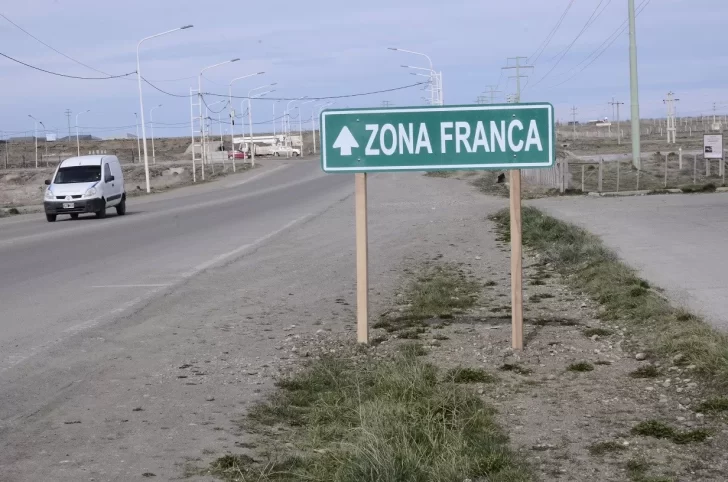 Mapa: cómo llegar a la Zona Franca de Río Gallegos