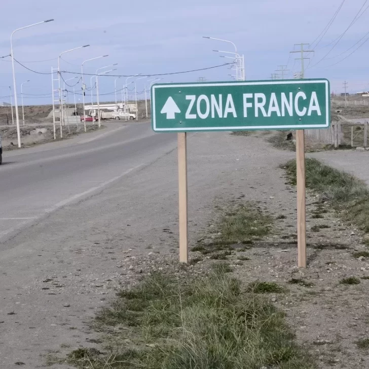 Mapa: cómo llegar a la Zona Franca de Río Gallegos