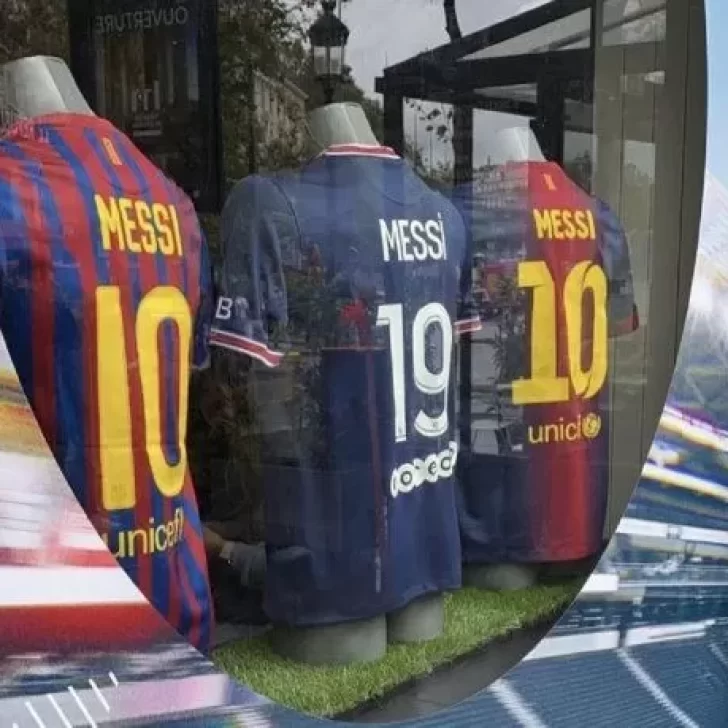 Ya venden la camiseta de Messi en el PSG y lleva el número 19: ¿por qué?