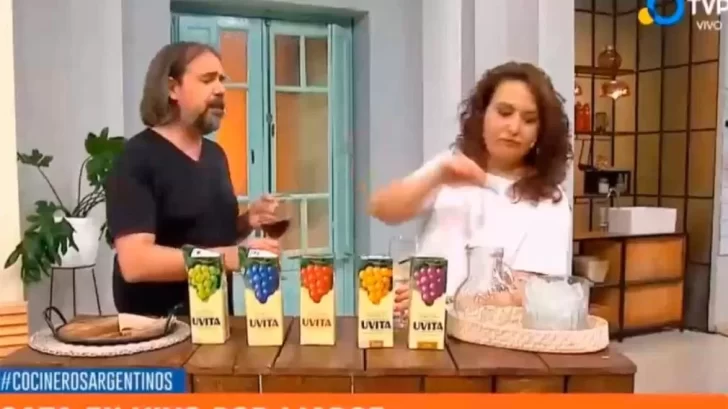 Un prestigioso catador probó vino Uvita en Tetra Brik en un programa de TV y las redes no lo perdonaron: ¿qué dijo?