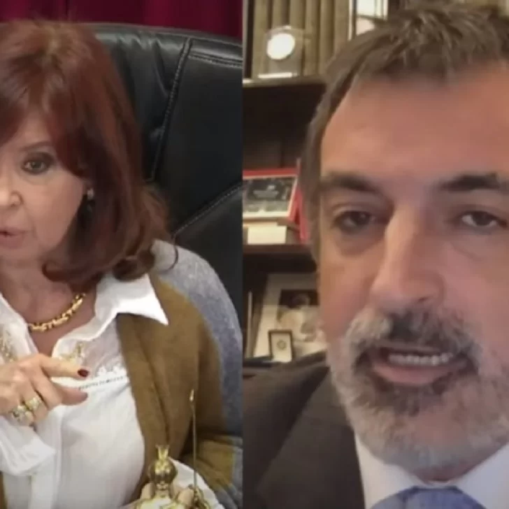 La broma que Cristina Kirchner le hizo a Esteban Bullrich por su “doble” de cartón