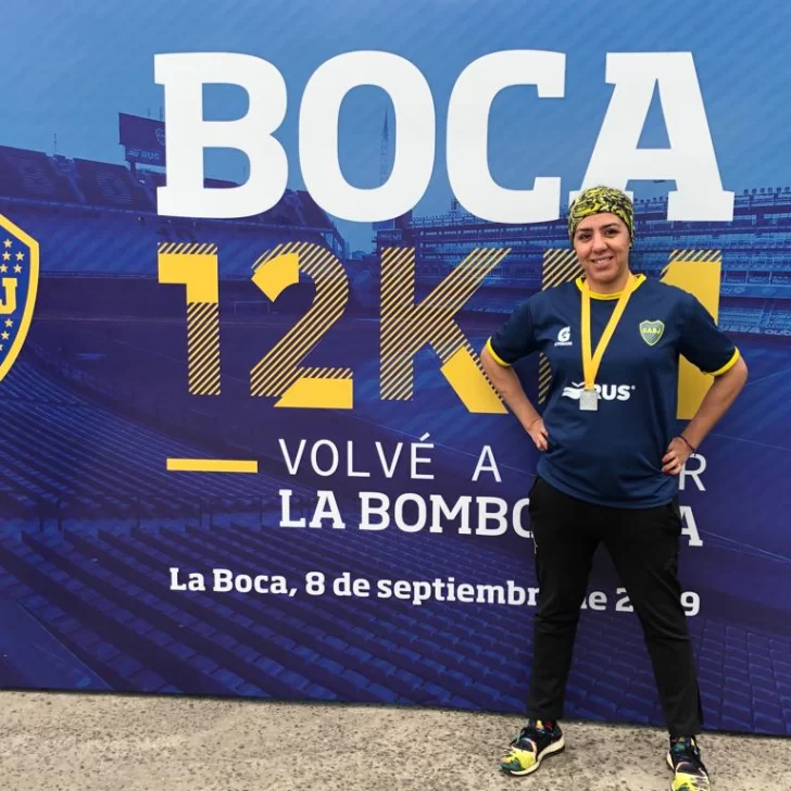 Cristina “Kitty” Chacoma participó en los 12K de Boca Jrs Cristina “Kitty” Chacoma participó en los 12K de Boca Jrs