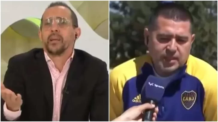 Tensión entre Riquelme y Chatruc en una entrevista: “fuiste jugador de fútbol, hablemos enserio”