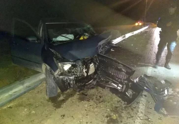 Jorge Luis, el policía que fue chocado por un conductor alcoholizado, sigue grave