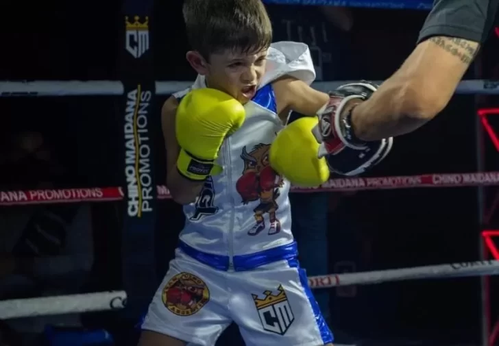 Video. Tiene sólo 6 años y boxea como un campeón: Ciro “El Búho” Cairo es viral en las redes por sus dotes deportivos