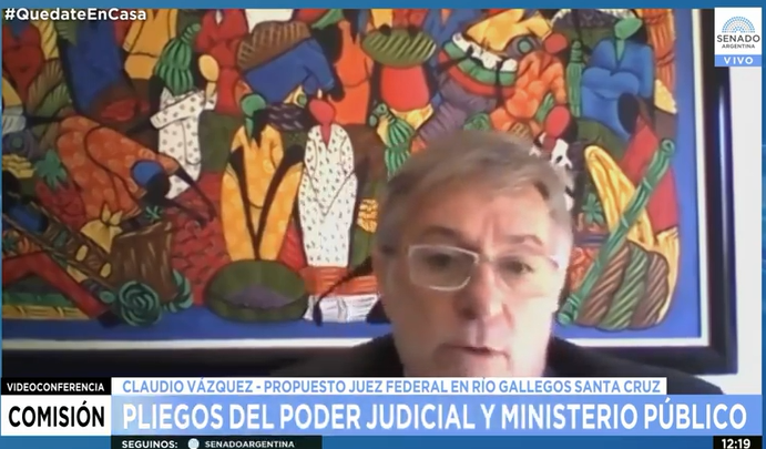 Claudio Vázquez, a un paso del Juzgado Federal de Río Gallegos: “Quiero acercar la Justicia a la gente”