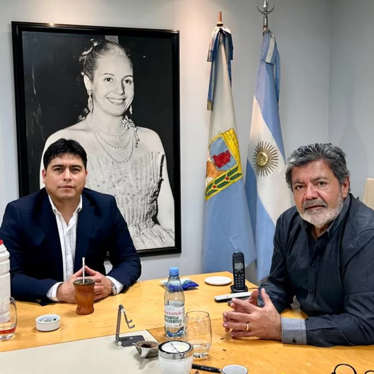 Claudio Vidal se reunió con Gerardo Martínez: “Hay que potenciar la obra pública y privada que es dinamizadora de la economía”