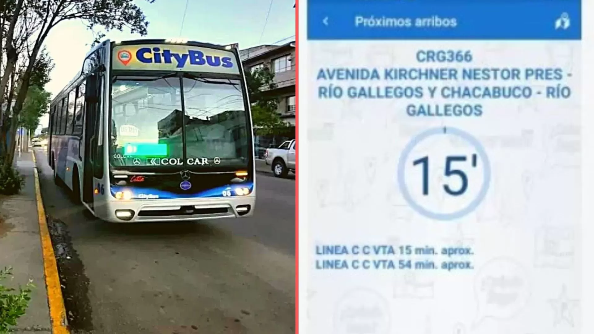 Cómo usar la app de CityBus en Río Gallegos para conocer horarios, paradas y recorridos