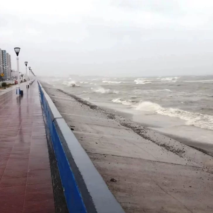 Alerta por lluvias en Comodoro, parte de Chubut y costa norte de Santa Cruz