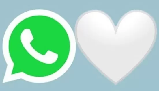 ¿Qué significa el corazón blanco en Whats App?