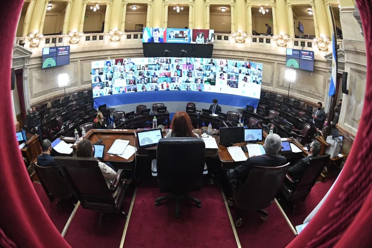 Cristina decretó la vigencia de las sesiones remotas del Senado por 60 días