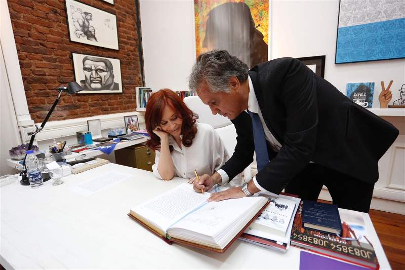 Cristina Fernández está a cargo de la Presidencia hasta el sábado