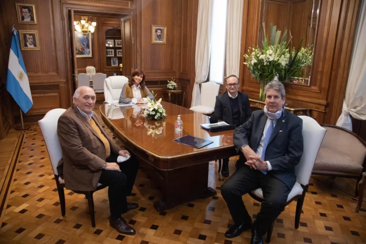 Cristina Fernández de Kirchner recibió a representantes del Consejo Agroindustrial Argentino.