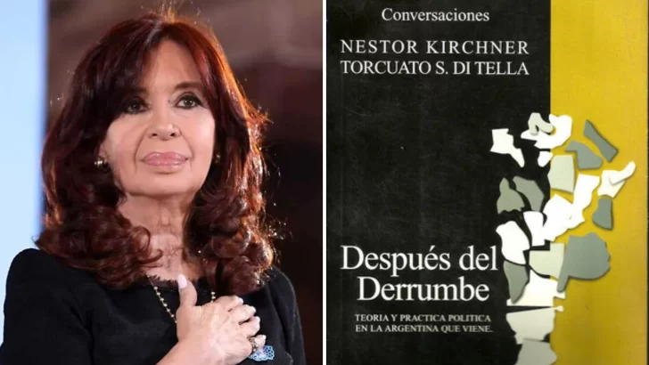 Cristina Kirchner presentará la reedición del libro “Después del derrumbe. Conversaciones de Torcuato Di Tella y Néstor Kirchner” 