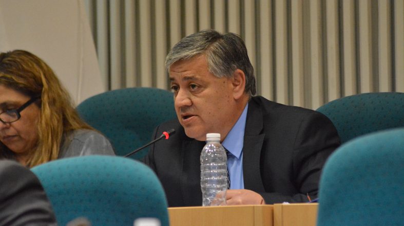  Carlos Santi, diputado provincial. (Foto: José Silva/La Opinión Austral).