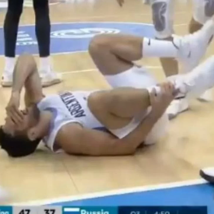 Se lesionó Campazzo y se perdería los dos primeros partidos del mundial Se lesionó Campazzo y se perdería los dos primeros partidos del mundial