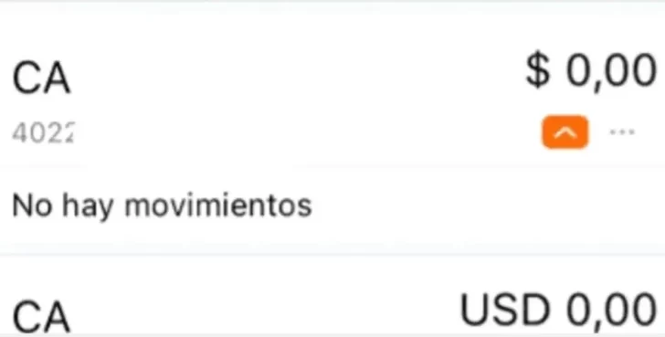Saldo en cero: entraron a sus cuentas del Banco Galicia y estaban vacías