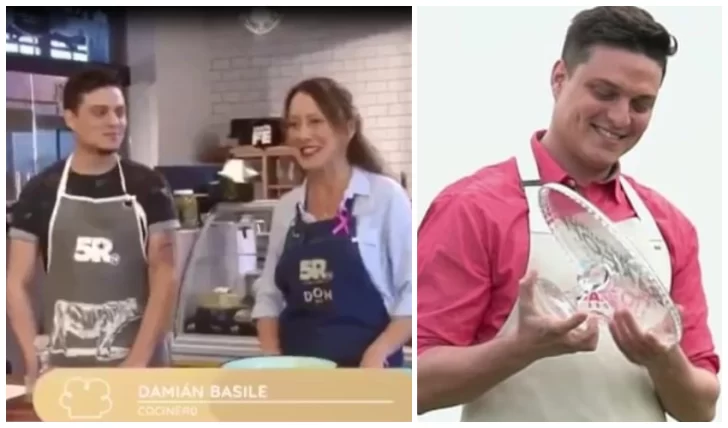 Otro video reaviva la polémica de Bake Off: Damián Basile, ¿también es pastelero profesional?