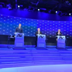 Fuerte cruce en el debate de los candidatos a vicepresidente: “¿De qué vivís Villarruel?