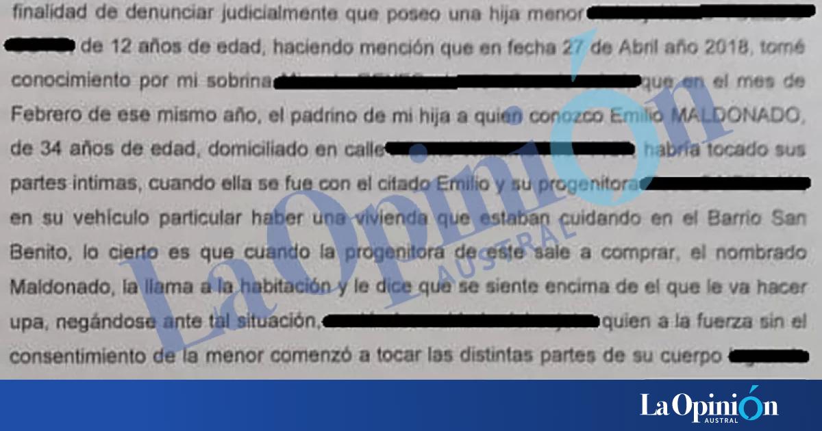 Exclusivo Otra Nena Denunció Al Concejal De Río Gallegos Emilio Maldonado Por Abuso Sexual La 2652