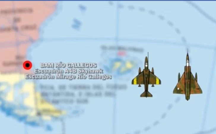 Malvinas: ¿Cómo fue el despliegue aéreo?
