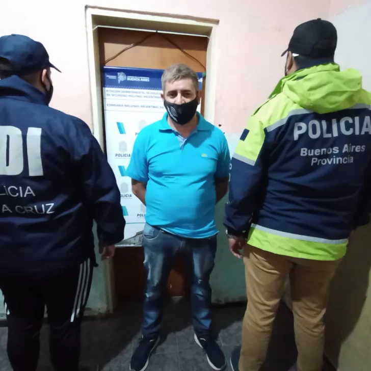 Llegó de Malvinas Argentinas el prófugo Antonio “Colo” Mena y quedó detenido en Caleta Olivia