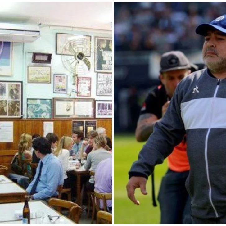 “Me gustaría pizza con fainá”, pidió Diego Maradona desde su sala de internación