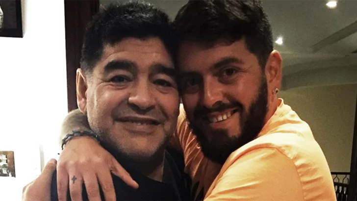 El emotivo mensaje de Diego Junior para despedir a su padre