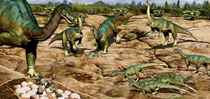 Encontraron 100 huevos y 80 esqueletos pertenecientes a dinosaurios en Santa Cruz