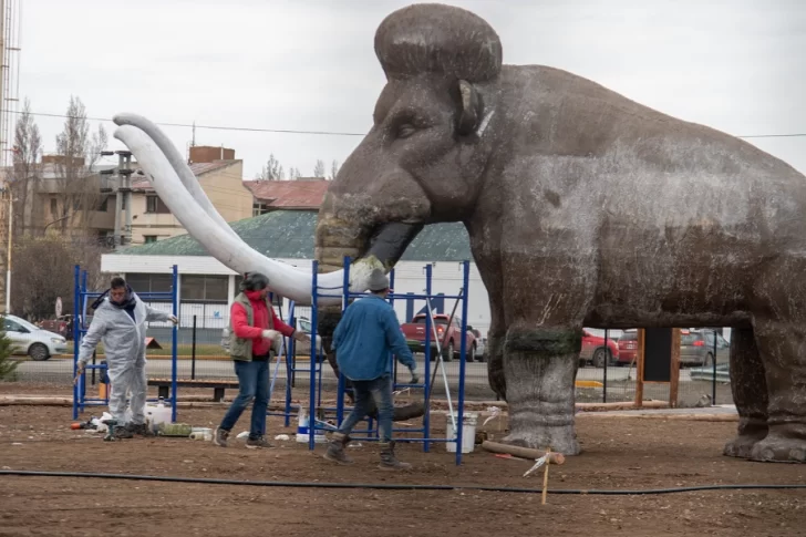 Este lunes inaugurarán el Parque de Dinosaurios de Río Gallegos