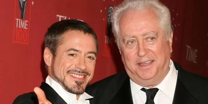 Falleció el padre de Robert Downey Jr. tras años de afrontar el mal de Parkinson