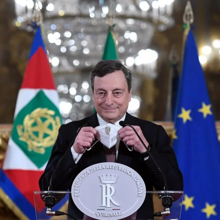 Mario Draghi juró como nuevo primer ministro de Italia