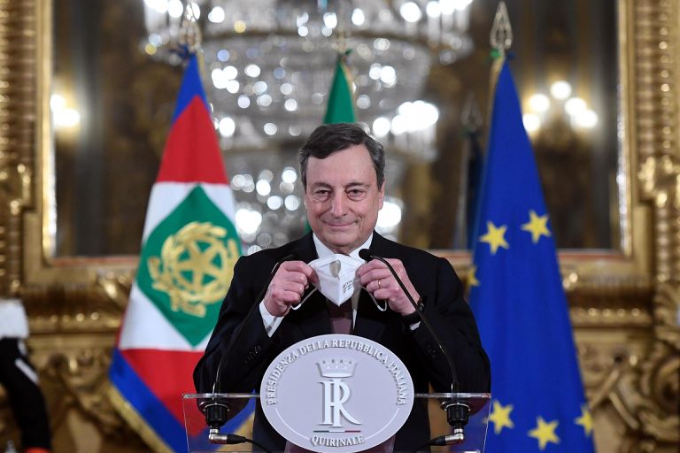 Mario Draghi juró como nuevo primer ministro de Italia