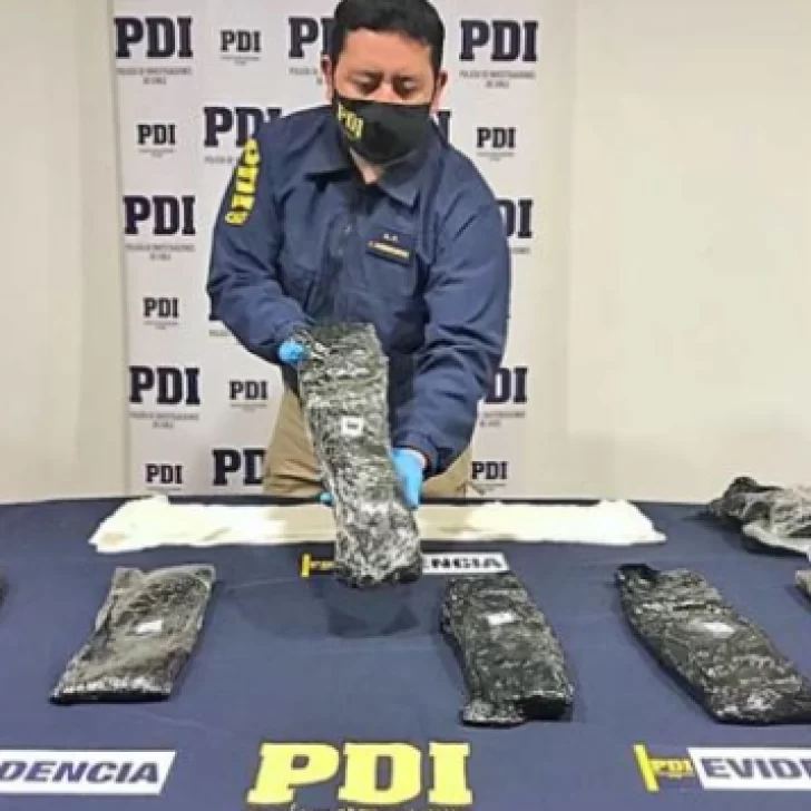Atraparon a un hombre que intentó pasar 15 mil dosis de cocaína en el aeropuerto de Punta Arenas