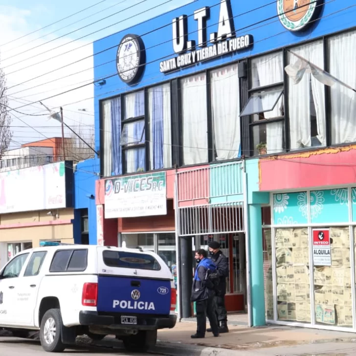 Tras las amenazas al intendente Pablo Grasso, la Policía allana la sede de la UTA