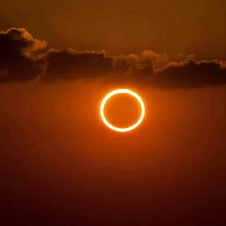 Eclipse solar anular 2024: seguí EN VIVO la cobertura completa del “Anillo de Fuego” en Santa Cruz