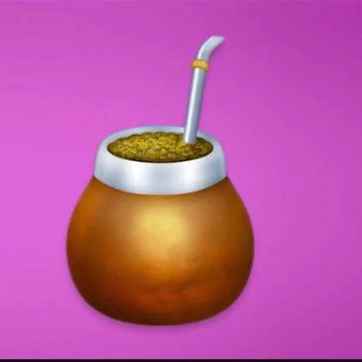 El emoji del mate ya llegó a Whatsapp para celulares con Android