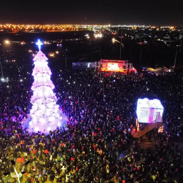 Santa Cruz recibió la Navidad con amor, esperanza y felicidad