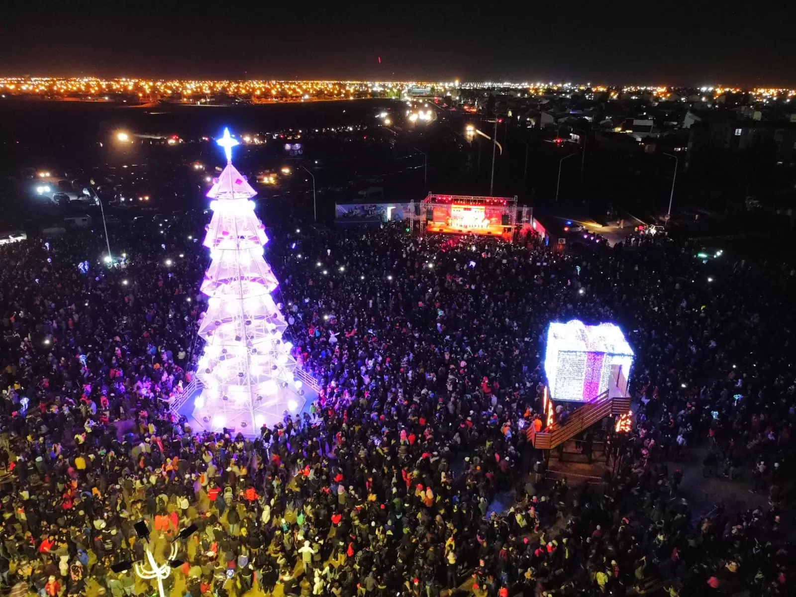 Santa Cruz recibió la Navidad con amor, esperanza y felicidad
