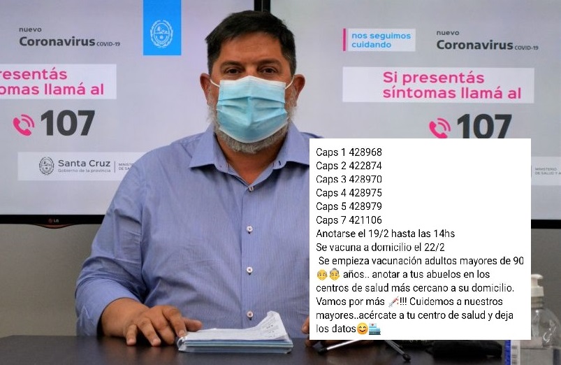 Fake news: desmienten el calendario de vacunación a mayores de 90 años que circulaba en redes