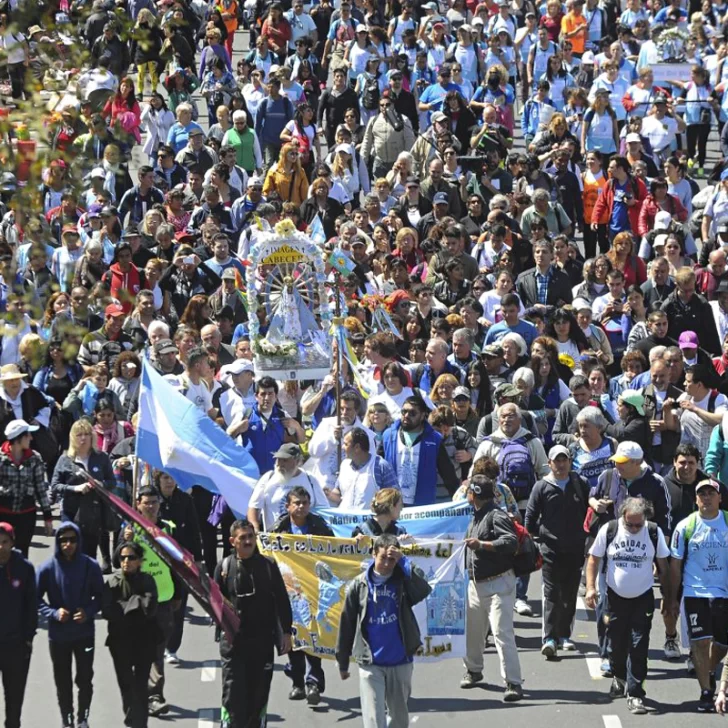 Peregrinación a Luján: los hinchas de la Selección Argentina que prometieron ir si Messi ganaba el Mundial 