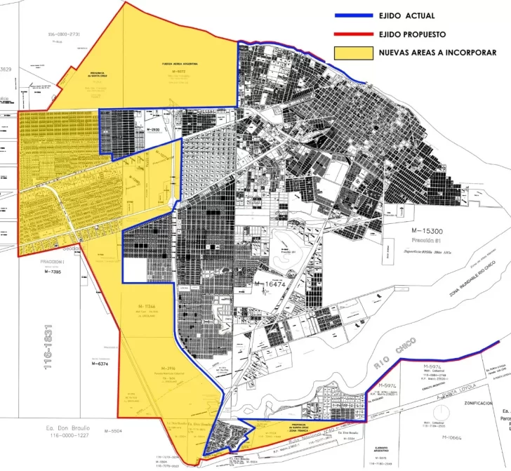 Ejido municipal: recomiendan una ampliación que  no deba ser revisada en cinco años