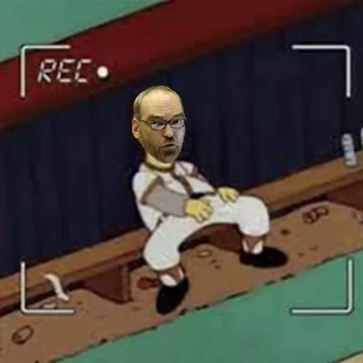 Elecciones. Los desopilantes memes tras el gesto de Fernando Iglesias en un acto de María Eugenia Vidal