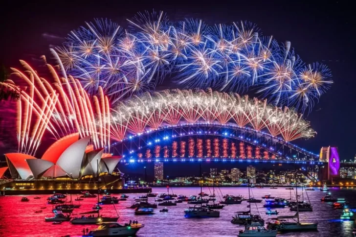 Año Nuevo: Así se celebró la llegada del 2022 en distintas partes del mundo