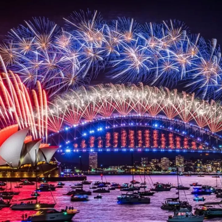 Año Nuevo: Así se celebró la llegada del 2022 en distintas partes del mundo